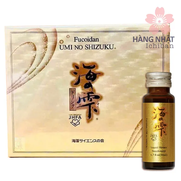 NƯỚC FUCOIDAN UMI NO SHIZUKU HỖ TRỢ ĐIỀU TRỊ UNG THƯ