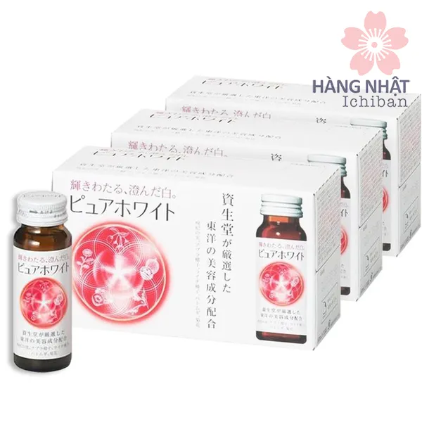 NƯỚC UỐNG TRẮNG DA SHISEIDO PURE WHITE