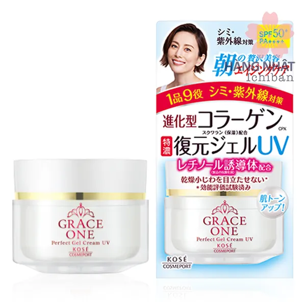 GEL DƯỠNG TRẮNG DA NGÀY CHO TỪ TUỔI 50 GRACE ONE / UV SPF 50 + PA++++