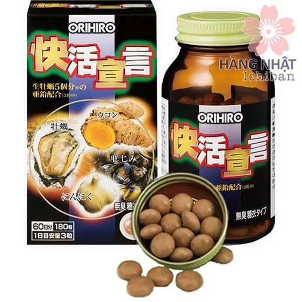 VIÊN UỐNG TINH CHẤT HÀU TỎI NGHỆ ORIHIRO - TĂNG CƯỜNG SỨC KHỎE TỰ NHIÊN