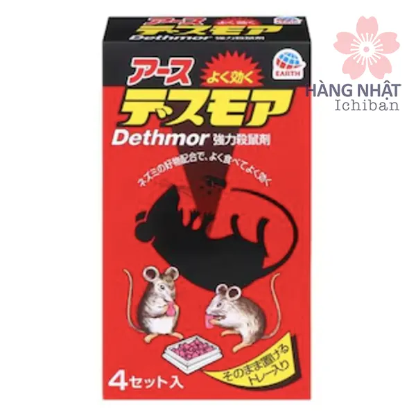 DIỆT CHUỘT DETHMOR - HIỆU QUẢ CAO, AN TOÀN CHO MỌI GIA ĐÌNH