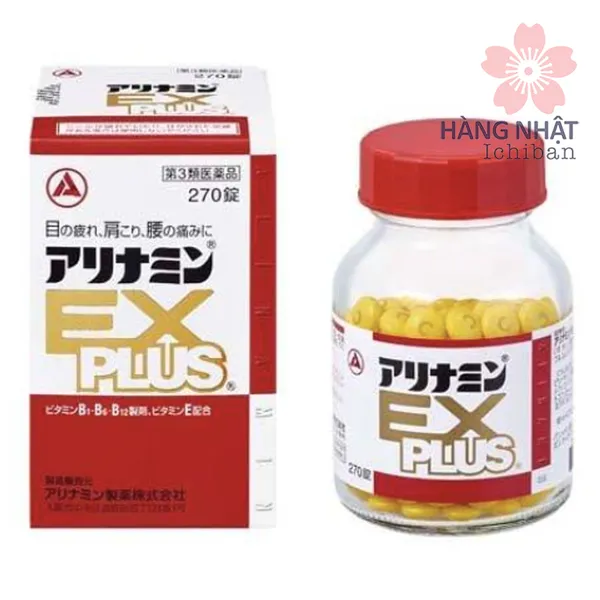 ALINAMIN EX PLUS - CẢI THIỆN ĐAU CỔ VAI GÁY, ĐAU LƯNG, MỎI MẮT
