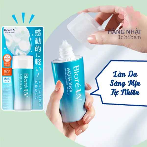 CHỐNG NẮNG BIORE UV AQUA RICH WATERY GEL SPF50+/PA++++