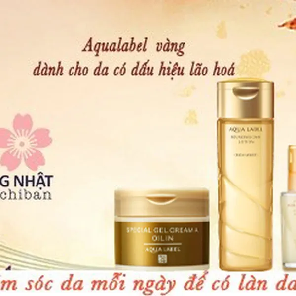 TINH CHẤT CHỐNG LÃO HOÁ AQUALABEL VÀNG - SỰ TRẺ TRUNG HOÀN HẢO
