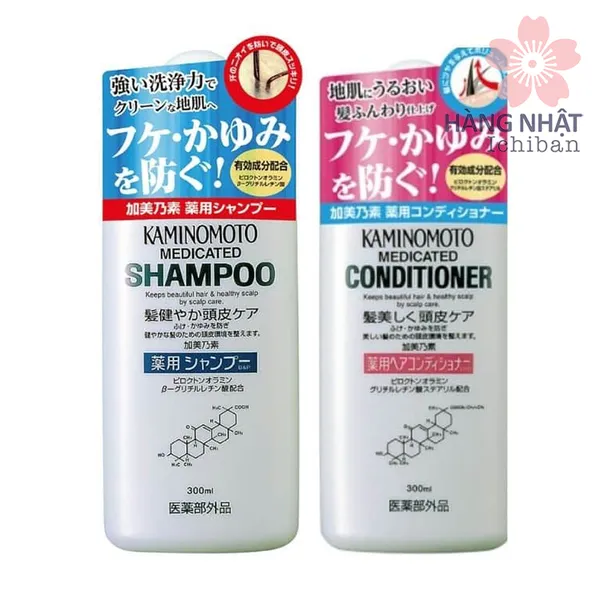 BỘ DẦU GỘI XẢ KÍCH THÍCH MỌC TÓC KAMINOMOTO