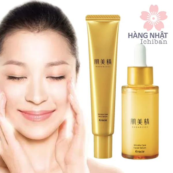 BỘ DƯỠNG ẨM CHỐNG LÃO HOÁ VÙNG MẮT VÀ KHOÉ MIỆNG HADABISEI ONE WRINKLE CARE