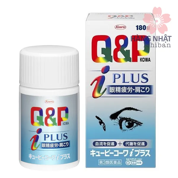 VIÊN BỔ MẮT Q&P KOWA I PLUS - HỖ TRỢ MẮT VÀ SỨC KHỎE