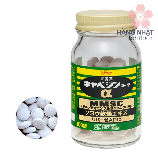 CABEZIN KOWA α - VIÊN UỐNG HỖ TRỢ DẠ DÀY