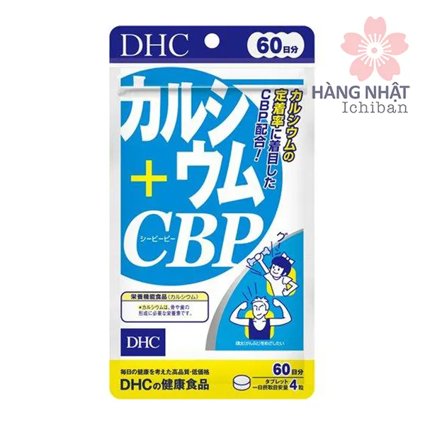 VIÊN UỐNG BỔ SUNG CANXI + CBP DHC - TĂNG CƯỜNG SỨC KHỎE XƯƠNG
