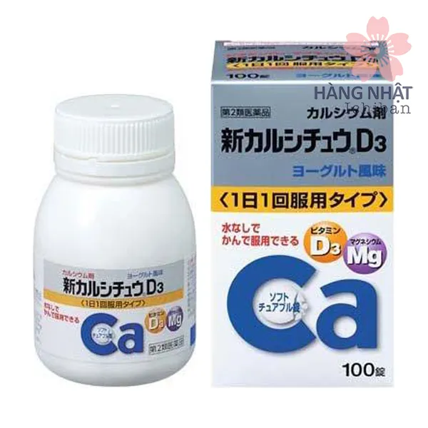 VIÊN BỔ SUNG CANXI D3 & MG - CHÌA KHÓA CHO XƯƠNG VỮNG CHẮC