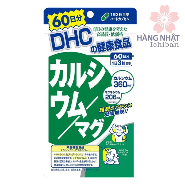 VIÊN UỐNG BỔ SUNG VITAMIN CANXI DHC