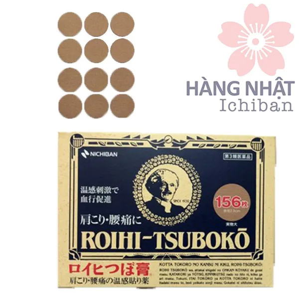 CAO DÁN HUYỆT ĐẠO GIẢM ĐAU NHỨC ROIHI TSUBOKO 