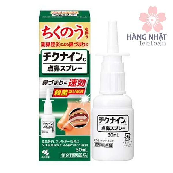 THUỐC XỊT VIÊM MŨI CHIKUNAIN - GIẢI PHÁP HIỆU QUẢ CHO NGHẸT MŨI