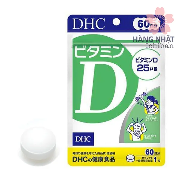 VIÊN UỐNG BỔ SUNG VITAMIN D DHC