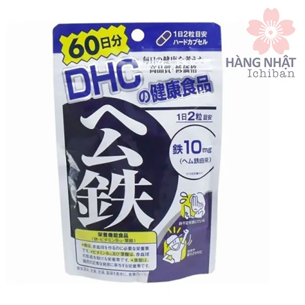 VIÊN UỐNG BỔ SUNG SẮT DHC