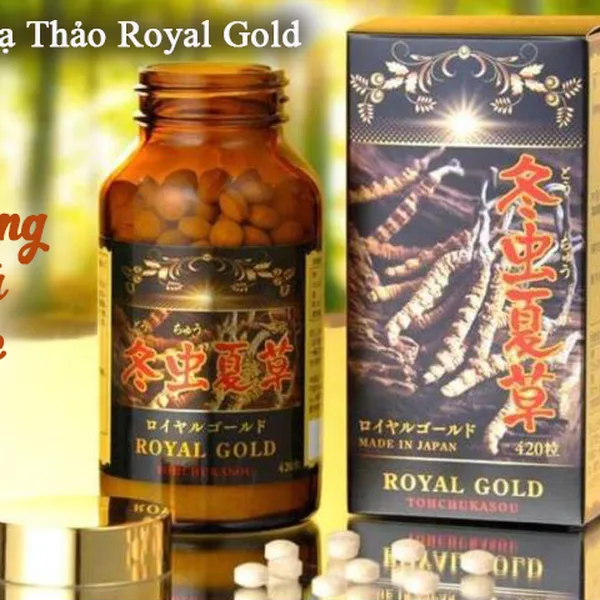 ĐÔNG TRÙNG HẠ THẢO ROYAL GOLD - NGUỒN DINH DƯỠNG QUÝ GIÁ CHO SỨC KHỎE