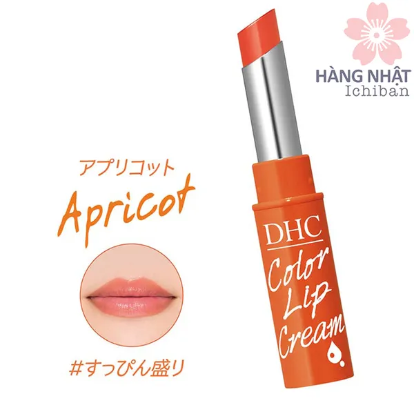 DƯỠNG MÔI DHC DENSE MOIST COLOR LIP CREAM MÀU QUẢ MƠ