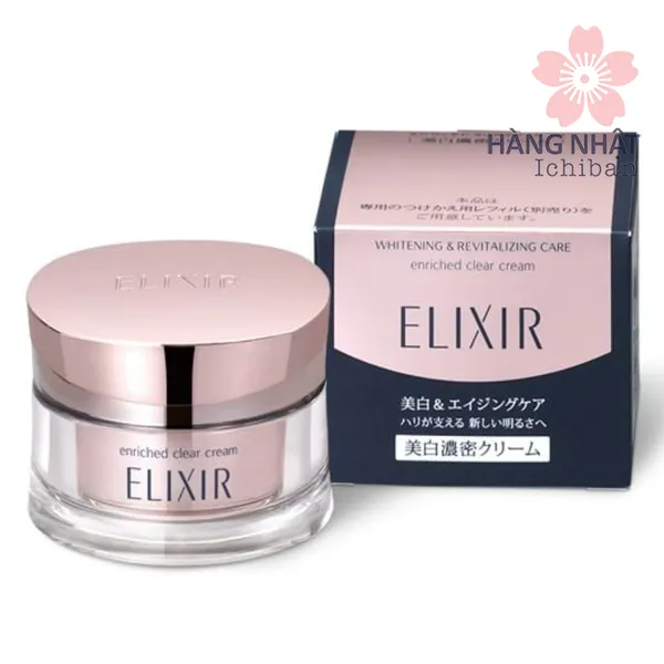 KEM NÂNG CƠ DƯỠNG TRẮNG ELIXIR - LÀN DA RẠNG NGỜI