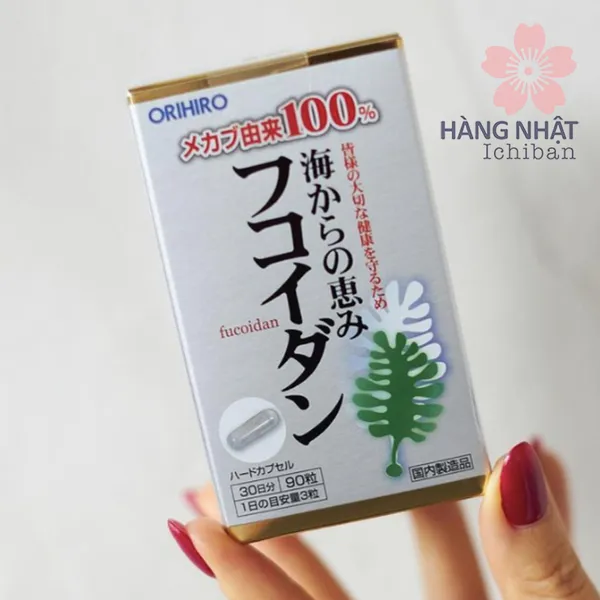 VIÊN UỐNG FUCOIDAN ORIHIRO HỖ ĐIỀU TRỊ UNG THƯ