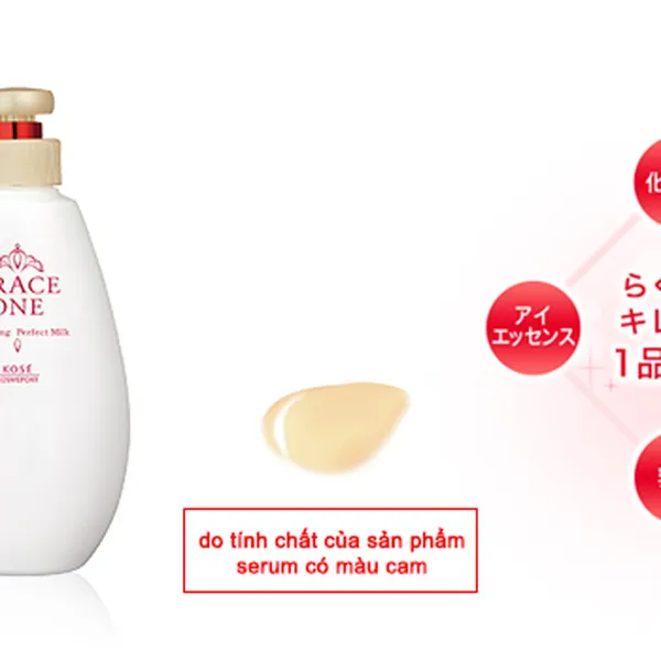 SỮA DƯỠNG TRẮNG DA TỪ TUỔI 50 GRACE ONE