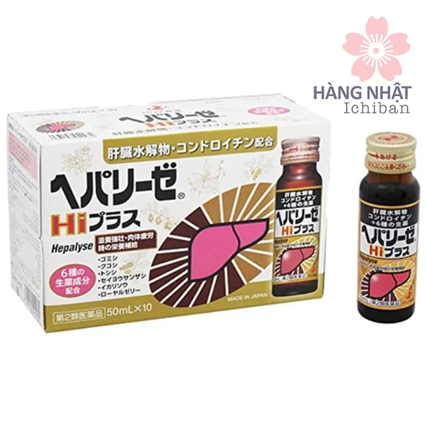 HEPALYSE HI PLUS - THUỐC NƯỚC GIẢI ĐỘC GAN