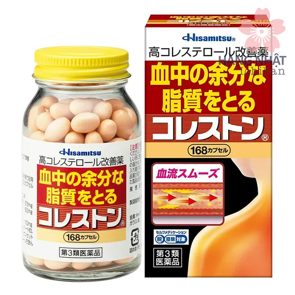 VIÊN UỐNG HỖ TRỢ ĐIỀU HÒA CHOLESTEROL CAO - KOLESTON HISAMITSU