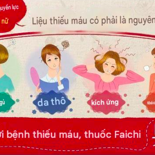 VIÊN BỔ SUNG SẮT FAICHI KOBAYASHI - HỖ TRỢ BỆNH THIẾU MÁU HIỆU QUẢ