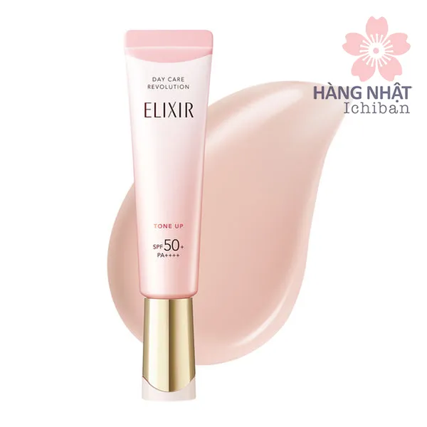 KEM CHỐNG NẮNG NÂNG TÔNG ELIXIR SPF 50+ PA++++ - RẠNG RỠ DA MỖI NGÀY