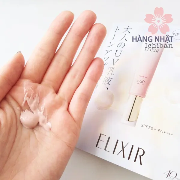 KEM CHỐNG NẮNG NÂNG TÔNG ELIXIR SPF 50+ PA++++ - RẠNG RỠ DA MỖI NGÀY