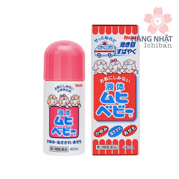 THUỐC TRỊ NGỨA CÔN TRÙNG CẮN MUHI BABY AN TOÀN CHO TRẺ