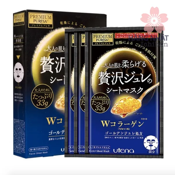 MẶT NẠ THẠCH VÀNG PURESA COLLAGEN CAO CẤP 