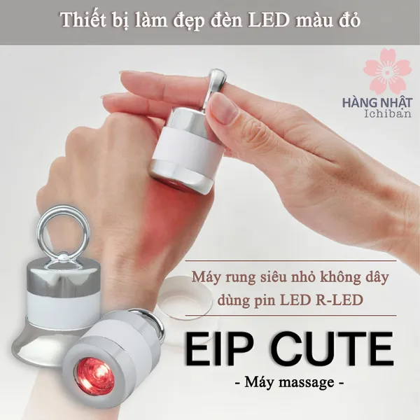 MÁY MASSAGE TÁI TẠO COLLAGEN EIP CUTE ĐÈN LED ĐỎ