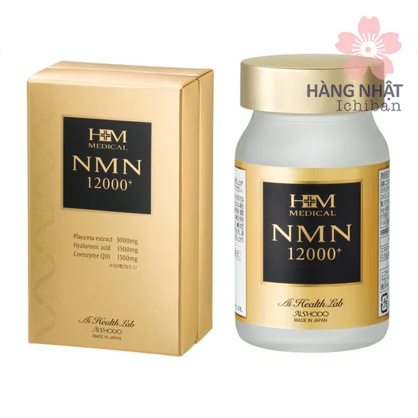 VIÊN UỐNG AISHODO NMN 12,000+ GIẢI PHÁP TRẺ HÓA LÀN DA MỖI NGÀY