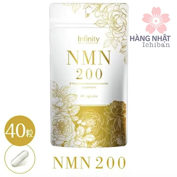 VIÊN UỐNG NMN 200 INFINITY - DUY TRÌ VẺ ĐẸP TRẺ TRUNG
