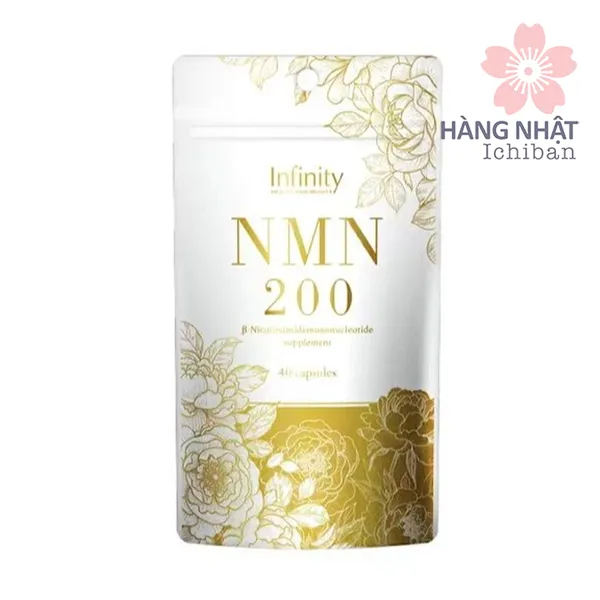 VIÊN UỐNG NMN 200 INFINITY - DUY TRÌ VẺ ĐẸP TRẺ TRUNG