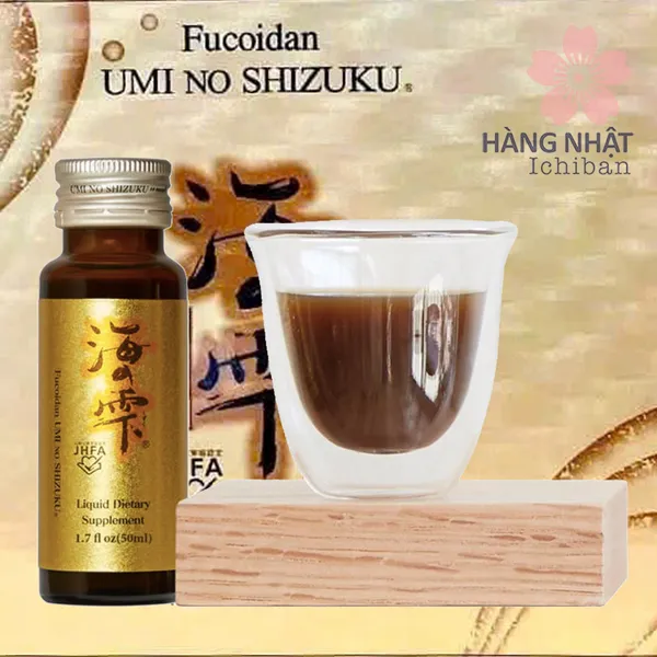 NƯỚC FUCOIDAN UMI NO SHIZUKU HỖ TRỢ ĐIỀU TRỊ UNG THƯ