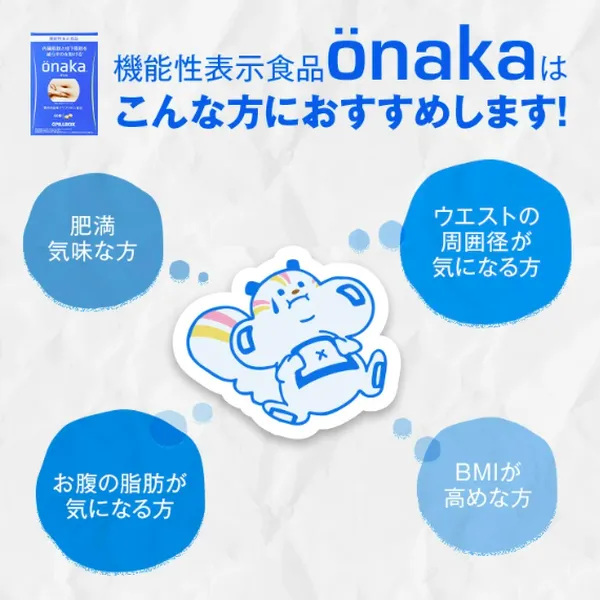 VIÊN UỐNG GIẢM MỠ BỤNG ONAKA - GIẢI PHÁP CHO VÒNG EO THON GỌN