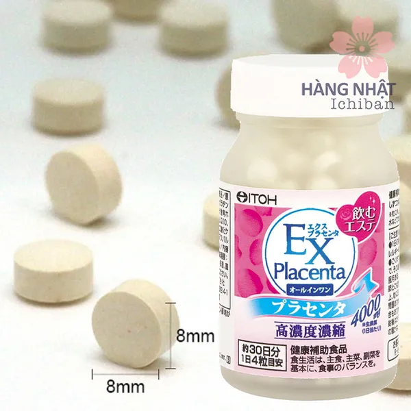 VIÊN UỐNG ĐẸP DA PLACENTA EX - SỰ CHĂM SÓC HOÀN HẢO CHO LÀN DA