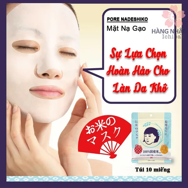MẶT NẠ GẠO PORE NADESHIKO
