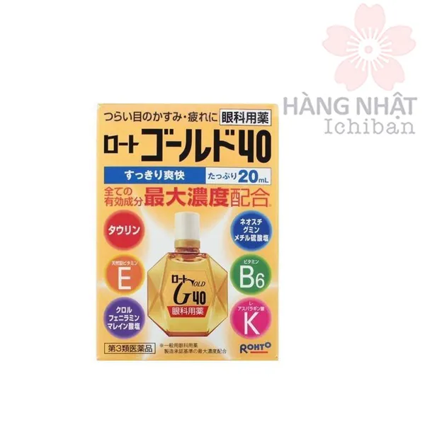 NHỎ MẮT ROHTO GOLD