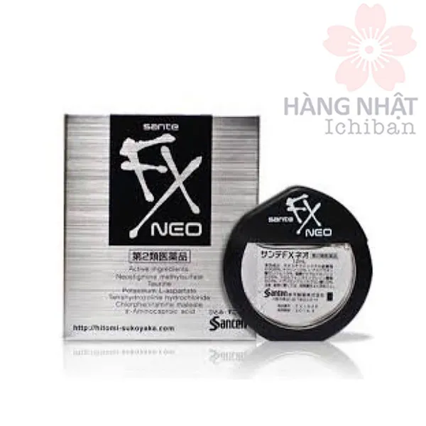 NHỎ MẮT SANTE FX NEO GIÚP LÀM SẠCH MẮT