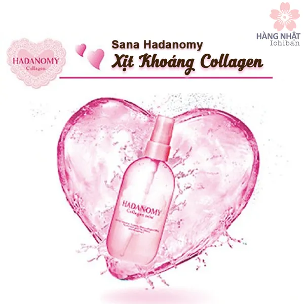 XỊT KHOÁNG COLLAGEN SANA HADANOMY