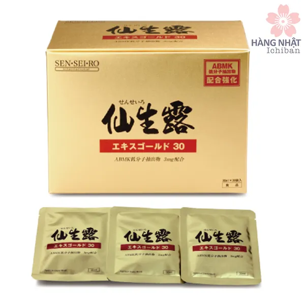 NƯỚC UỐNG HỖ TRỢ SỨC KHỎE SENSEIRO EXTRACT GOLD - TỪ NẤM AGARICUS KYOWA