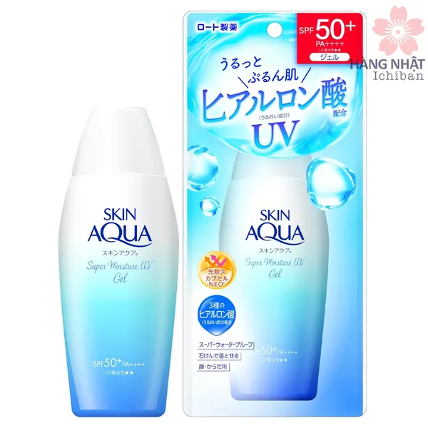 GEL CHỐNG NẮNG DƯỠNG ẨM SKIN AQUA SUPER MOISTURE UV SPF50+ PA++++ 