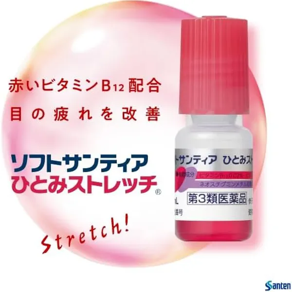 NHỎ MẮT NƯỚC MẮT NHÂN TẠO SOFT SANTEAR HITOMI STRETCH - GIẢI PHÁP CHO ĐÔI MẮT KHỎE MẠNH