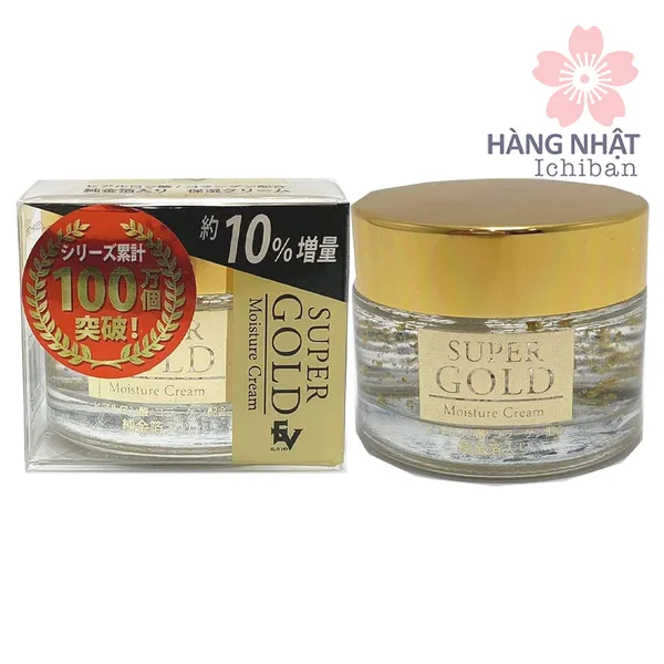 KEM DƯỠNG ẨM CHIẾT XUẤT TỪ LÁ VÀNG NGUYÊN CHẤT SUPER GOLD