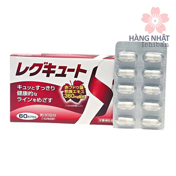 VIÊN UỐNG ĐIỀU TRỊ SUY GIÃN TĨNH MẠCH UNITECH TỪ LÁ NHO ĐỎ