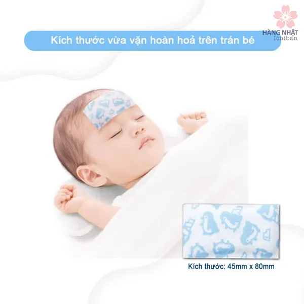 MIẾNG DÁN MÁT HẠ SỐT PIGEON LÀM MÁT CHO TRẺ EM VÀ NGƯỜI LỚN