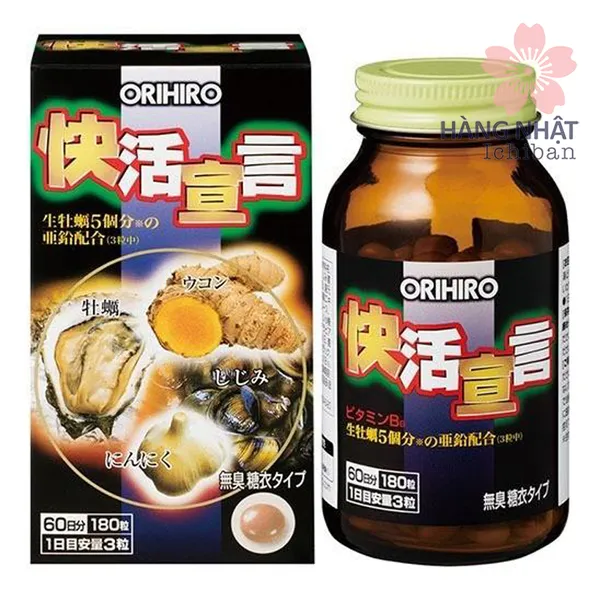 VIÊN UỐNG TINH CHẤT HÀU TỎI NGHỆ ORIHIRO - TĂNG CƯỜNG SỨC KHỎE TỰ NHIÊN