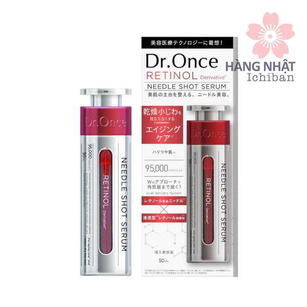 TINH CHẤT VI KIM RETINOL DR. ONCE TRẮNG SÁNG CĂNG BÓNG DA